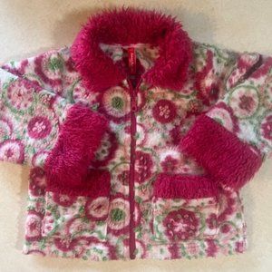 Hanna Andersson Floral Jacket Coat size 110 / 5